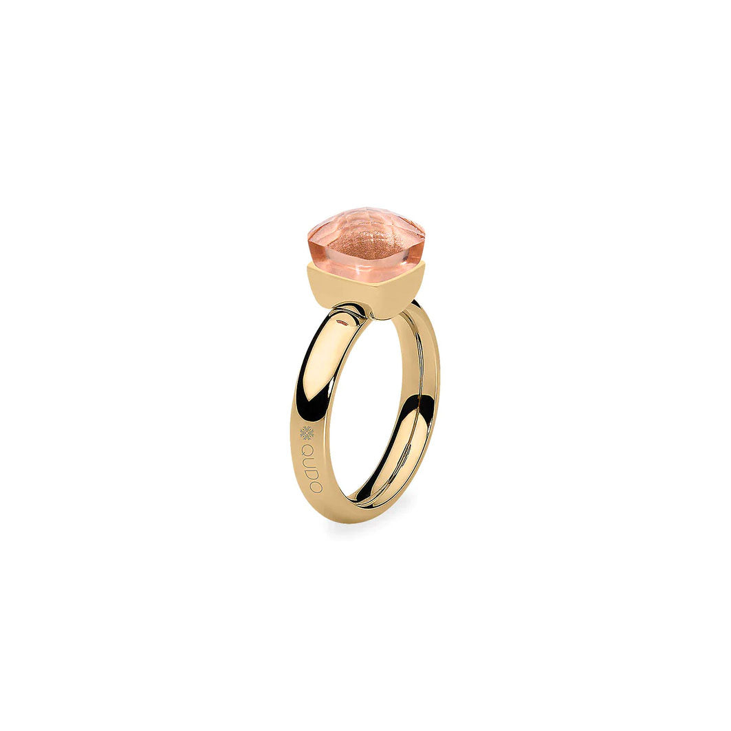 Firenze Ring in Gold - Light Peach
