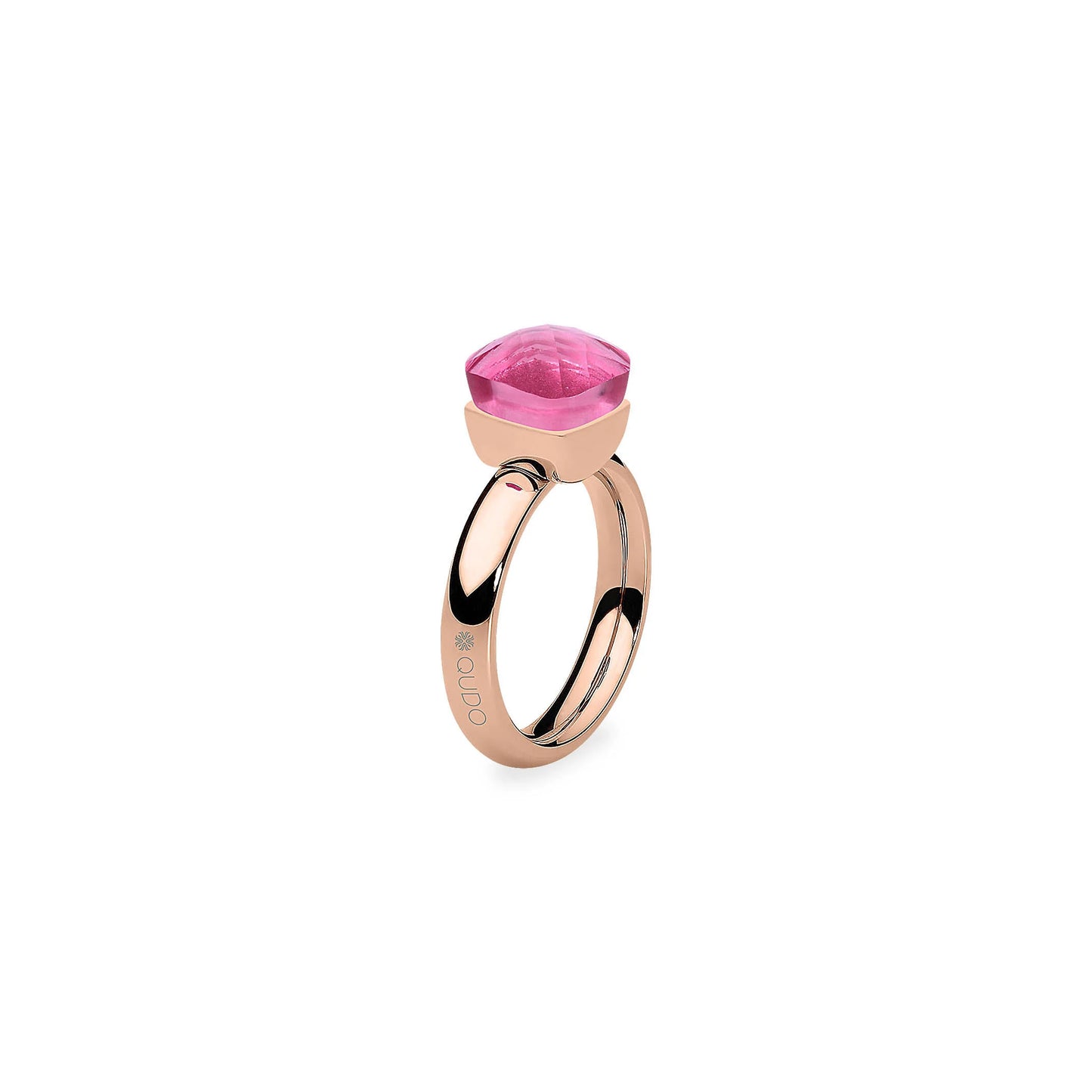 Firenze Ring in Rose Gold - Padparadscha