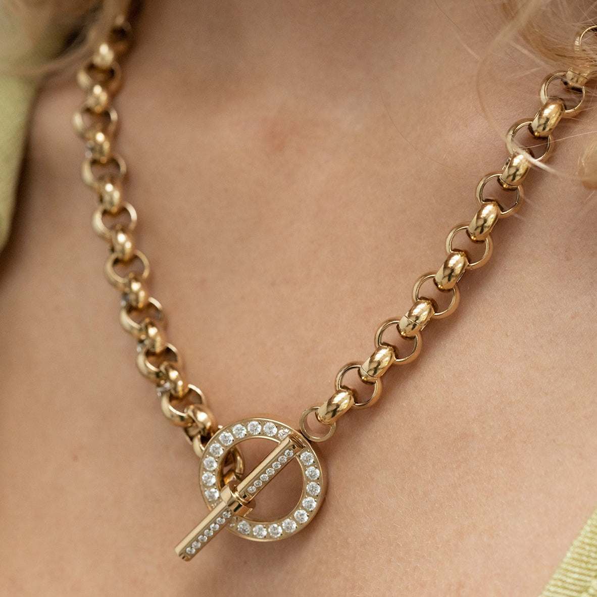 Ceccano Deluxe Necklace in Gold
