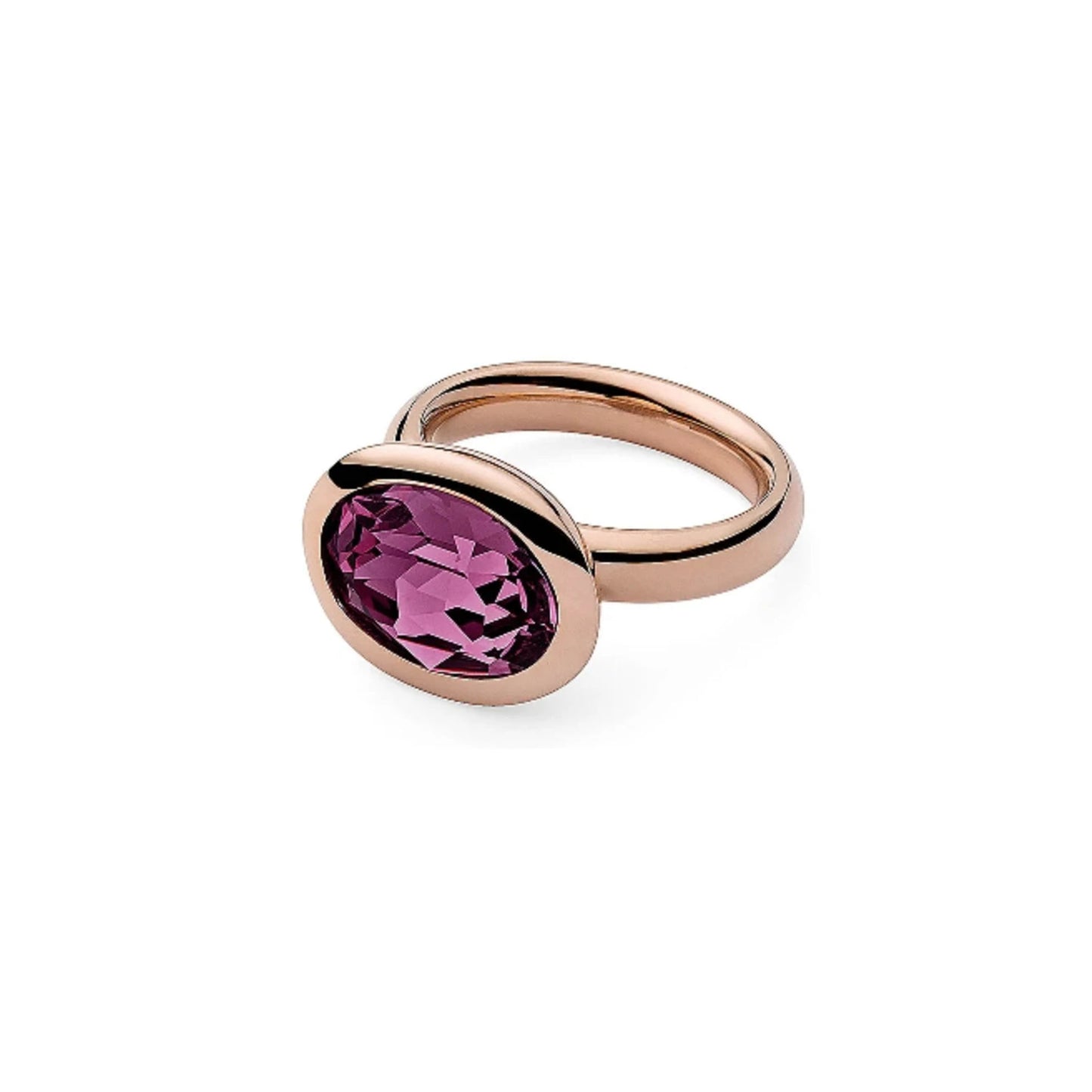 Tivola Ring in Rose Gold - Amethyst