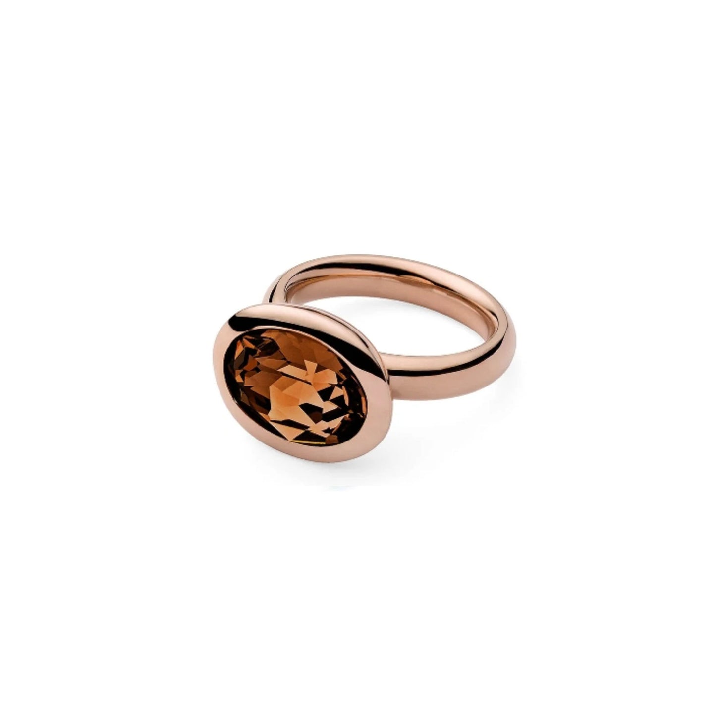 Tivola Ring in Rose Gold - Topaz